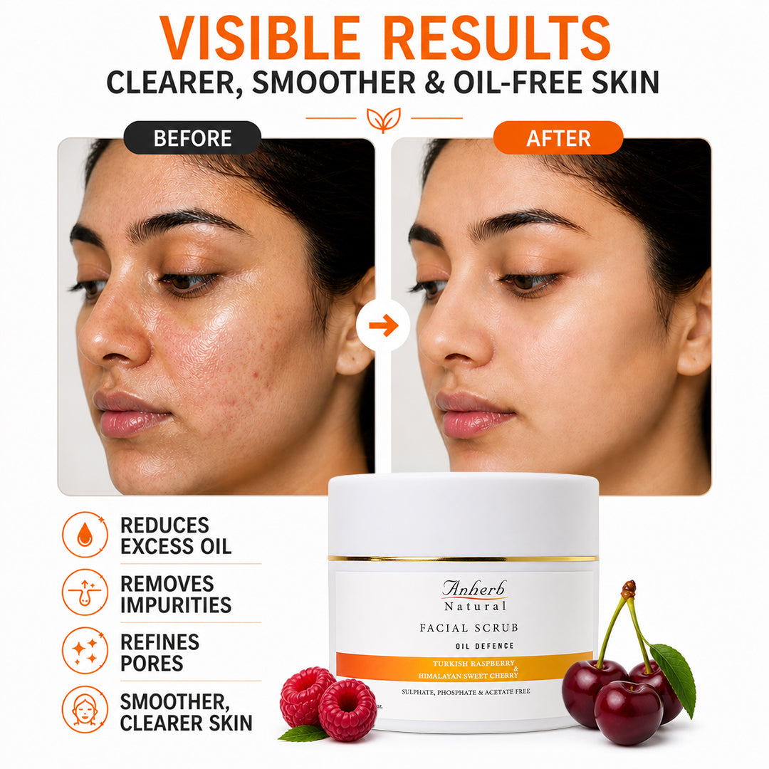 Anherb Oil Defence Face Scrub