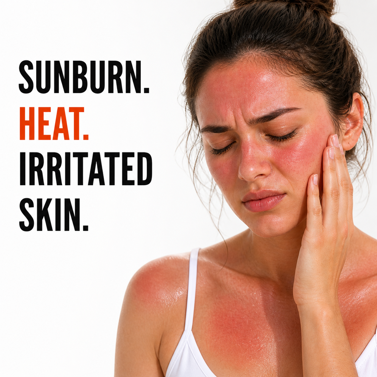 Anherb Natural After Sun Recovery Gel, UV - A & UV - B Protection | Paraben Free Formulation| All Skin Types|100 ml