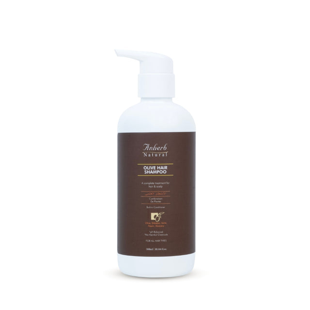 Olive Hair Shampoo 300ml - Nourishing & Moisturizing Formula for Healthy Hair