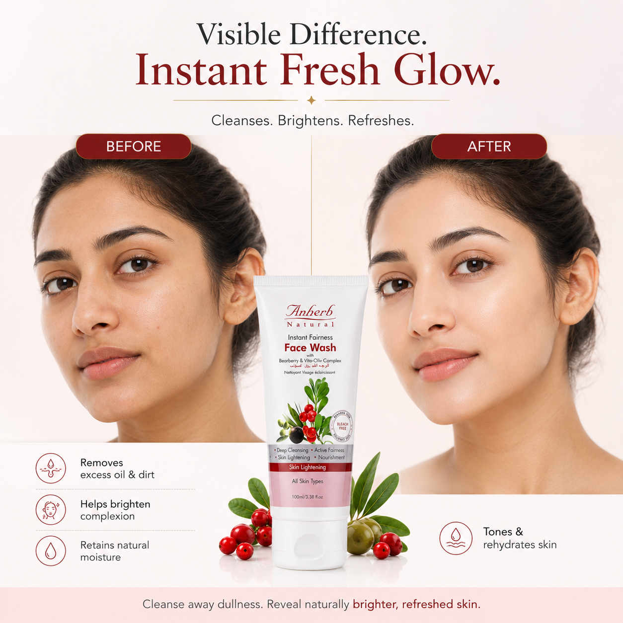 Face Wash - Instant Fairness - 100ml