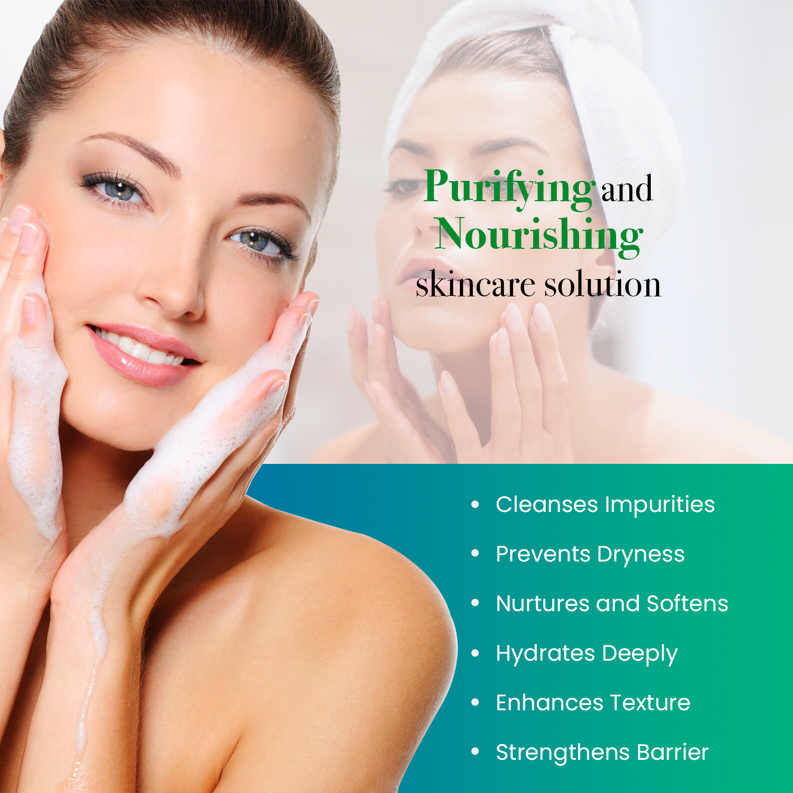 Anherb Natural Hydro Nectar Facial Cleanser | Honey & Vitamin B3 Radiance For Gentle Hydration