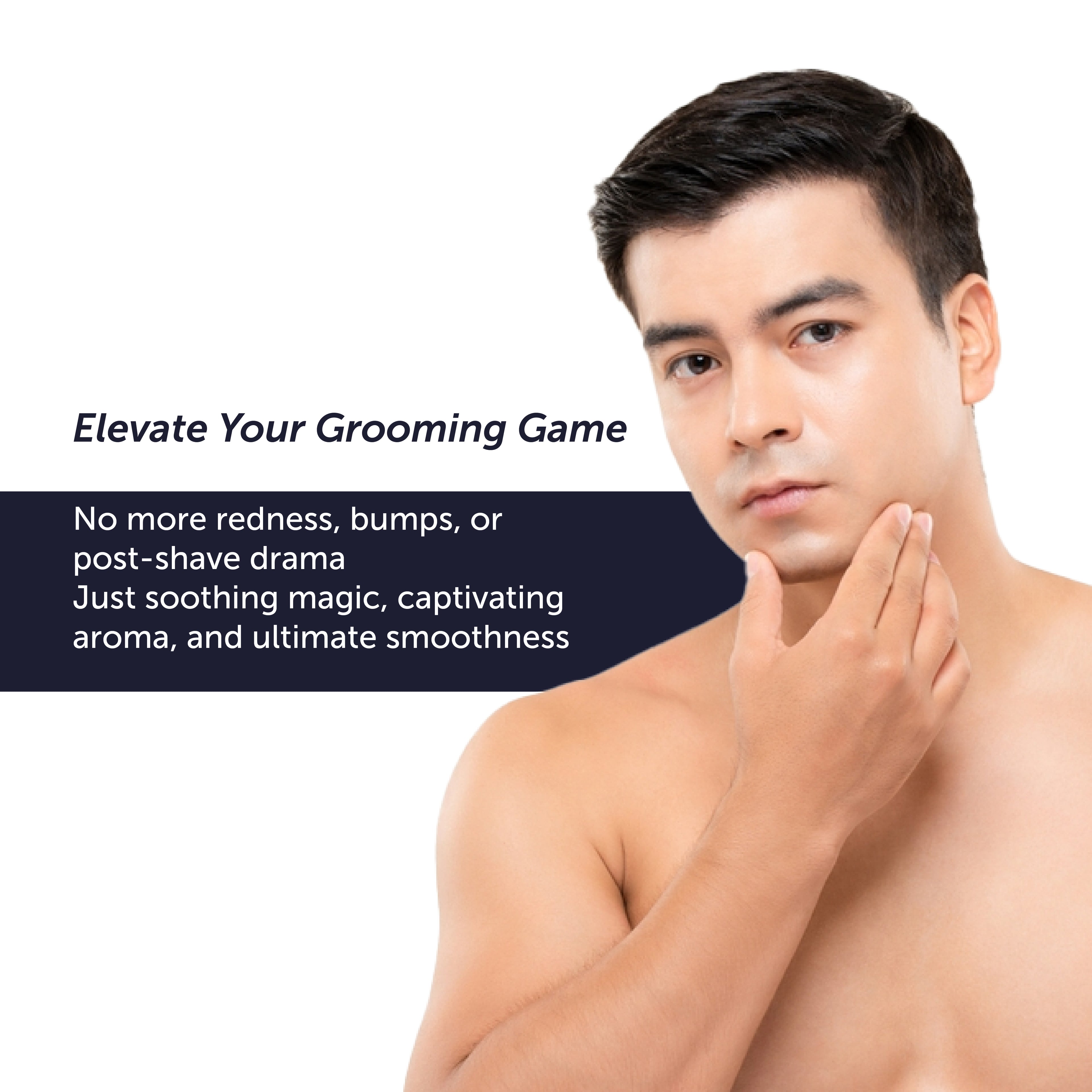 Anherb Natural Premium After Shave Conditioner - 100ml | Asian Sandalwood & Vitamin E Formula | Alcohol-Free, Antiseptic, Anti-Inflammatory