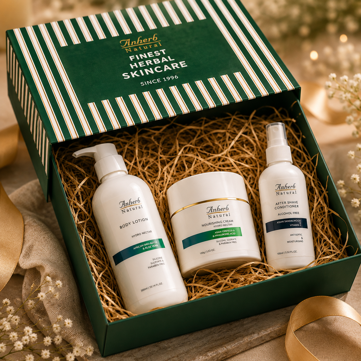 Anherb Elegance Hamper | Premium Skincare Gift Set for Him & Her