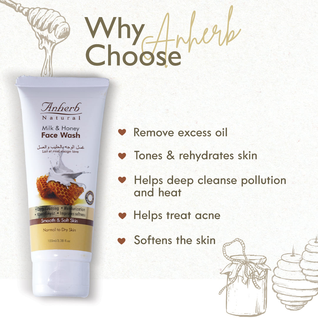 Face Wash - Milk & Honey - 100ml