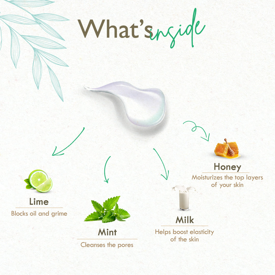 Face Wash - Lime & Mint - 100ml