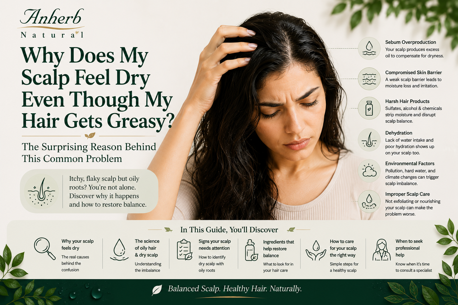 Why Does My Scalp Feel Dry Even Though My Hair Gets Greasy? The Surprising Reason Behind This Common Problem