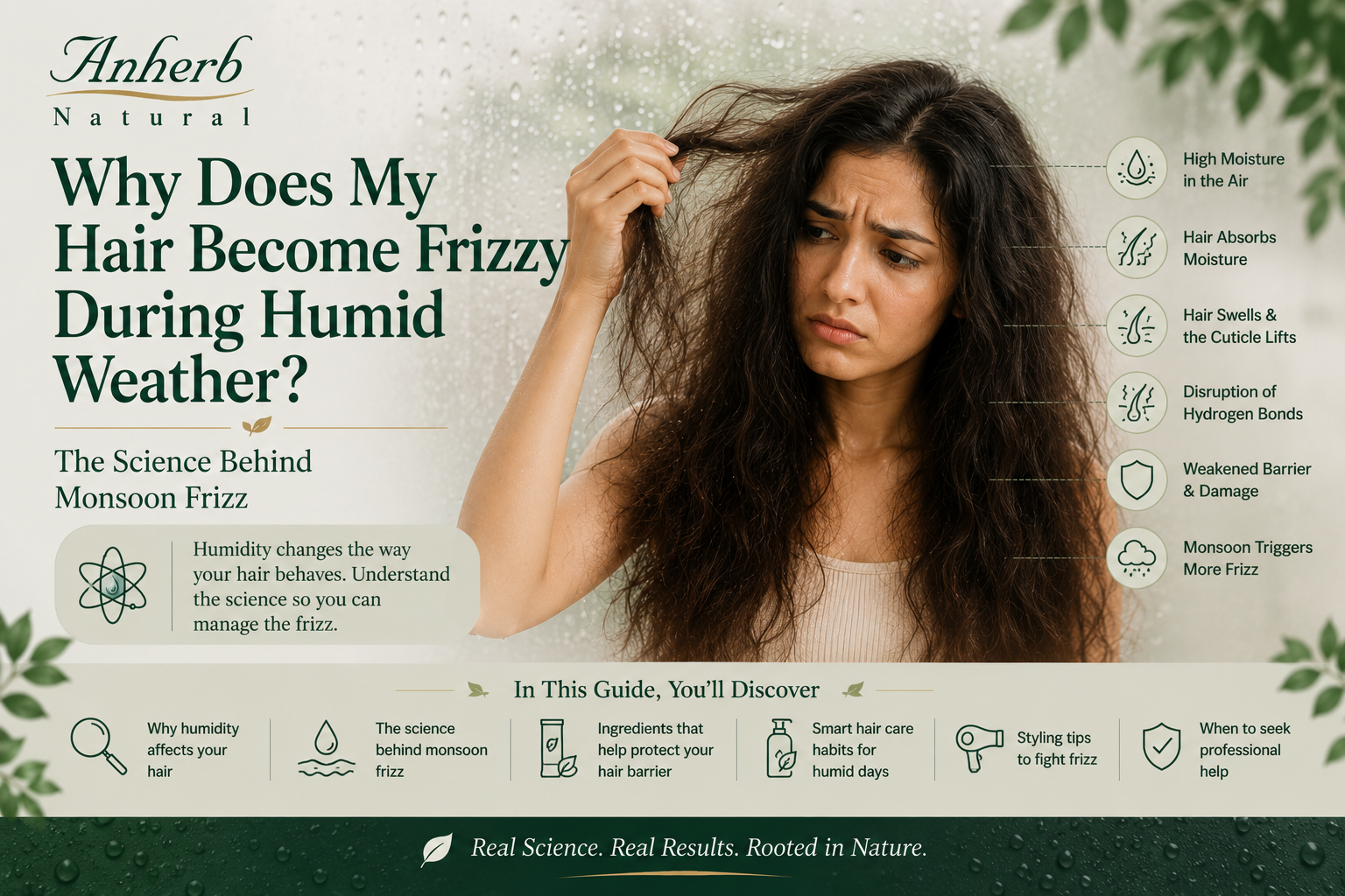 Why Does My Hair Become Frizzy During Humid Weather? The Science Behind Monsoon Frizz