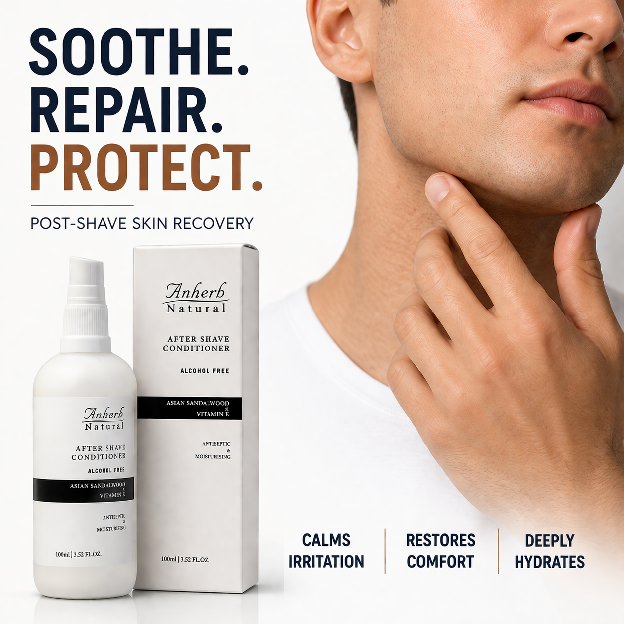 Alcohol-Free After Shave: Why Your Skin Needs a Conditioner, Not a Sting