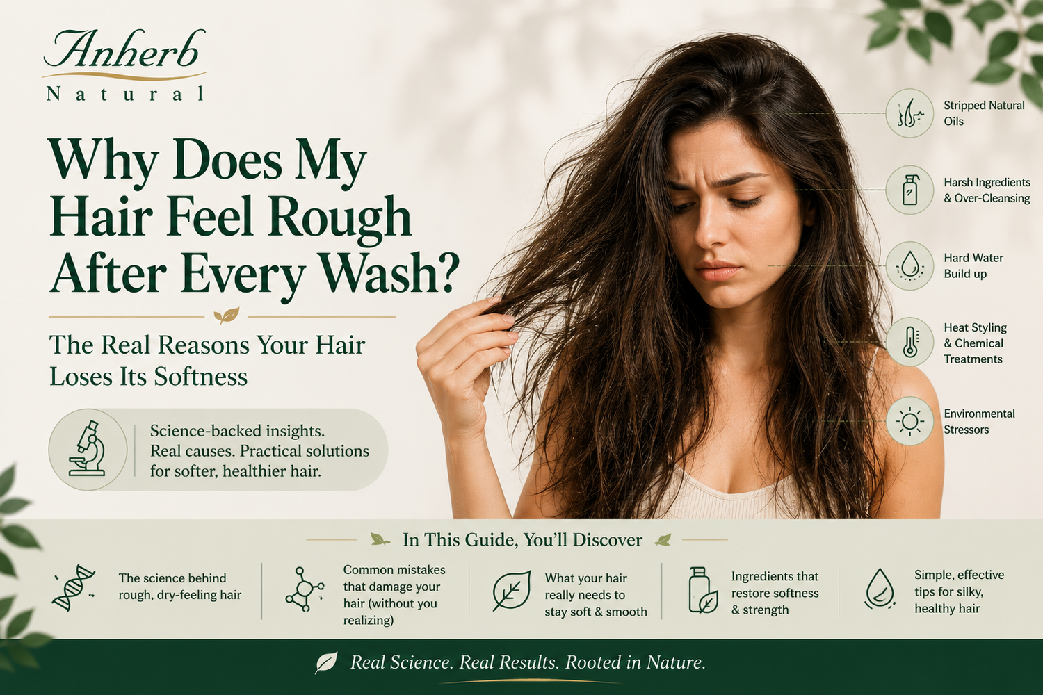 Why Does My Hair Feel Rough After Every Wash? The Real Reasons Your Hair Loses Its Softness