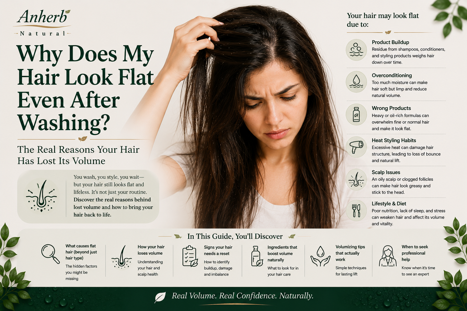 Why Does My Hair Look Flat Even After Washing? The Real Reasons Your Hair Has Lost Its Volume