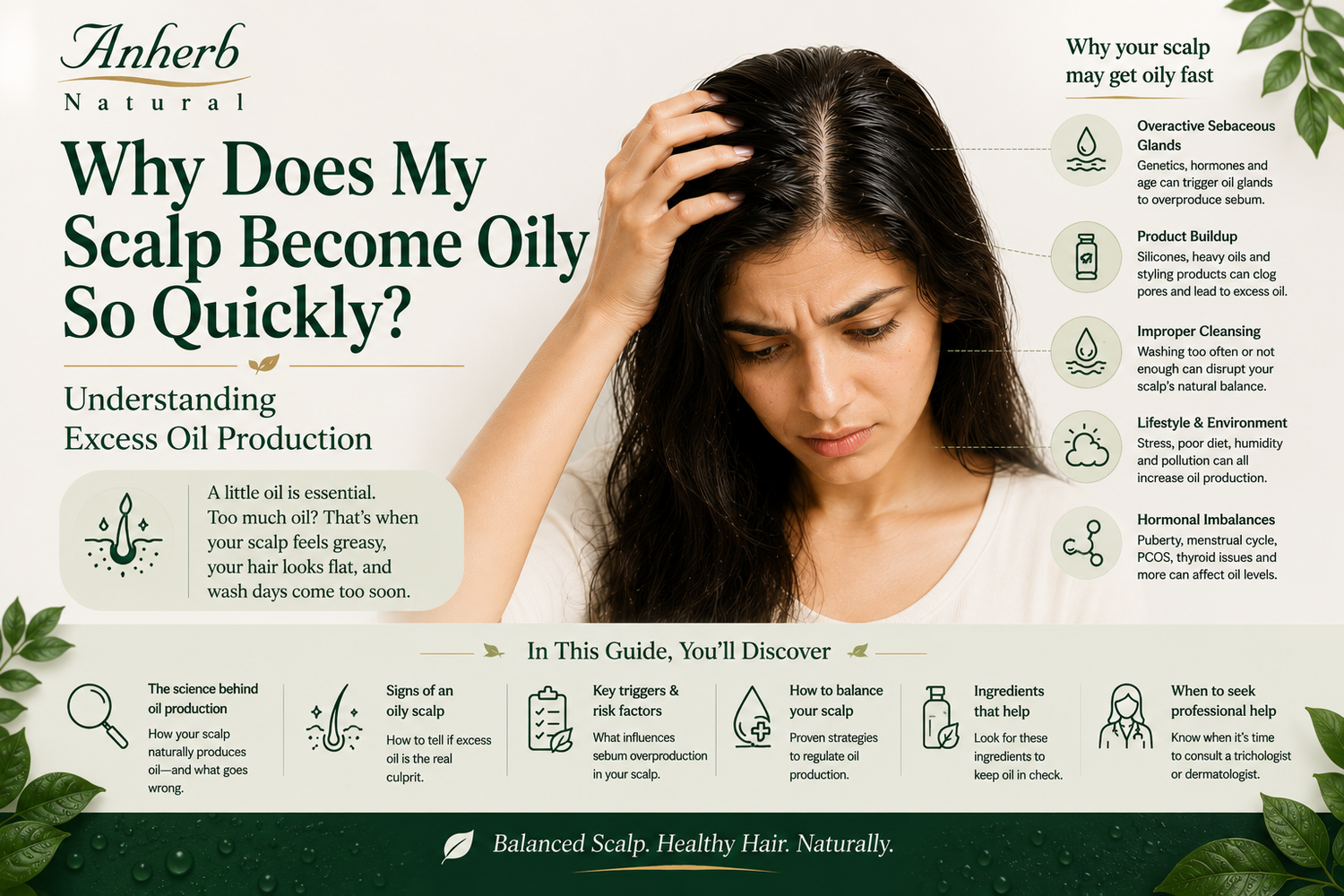 Why Does My Scalp Become Oily So Quickly? Understanding Excess Oil Production