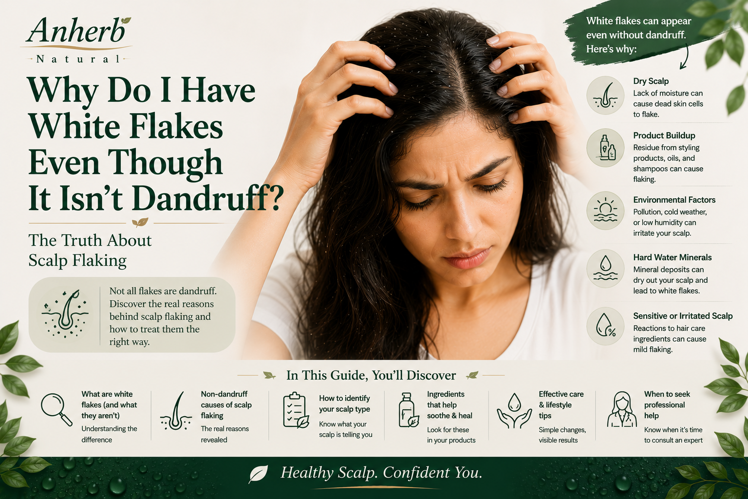 Why Do I Have White Flakes Even Though It Isn't Dandruff? The Truth About Scalp Flaking