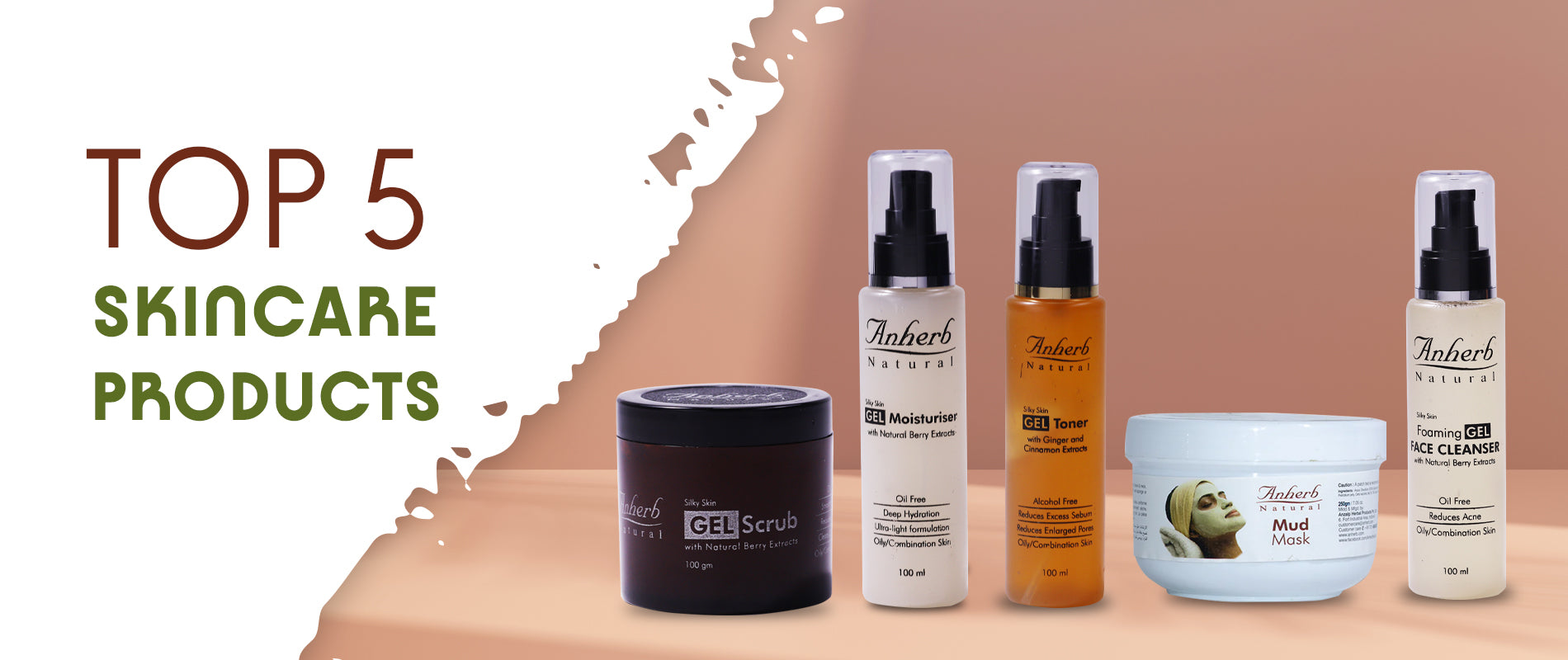 Top 5 Skincare products