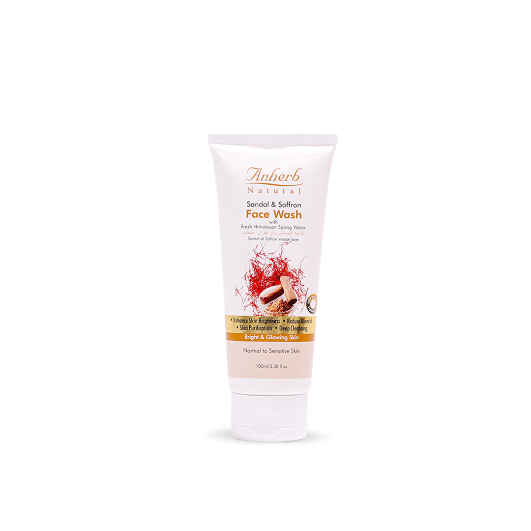 Face Wash - Sandal &amp; Saffron - 100ml