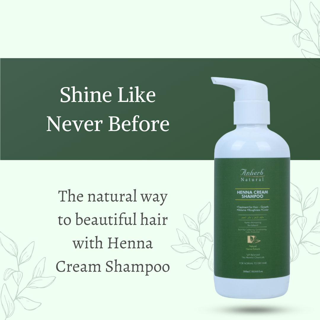 Henna Cream Shampoo - 300ml