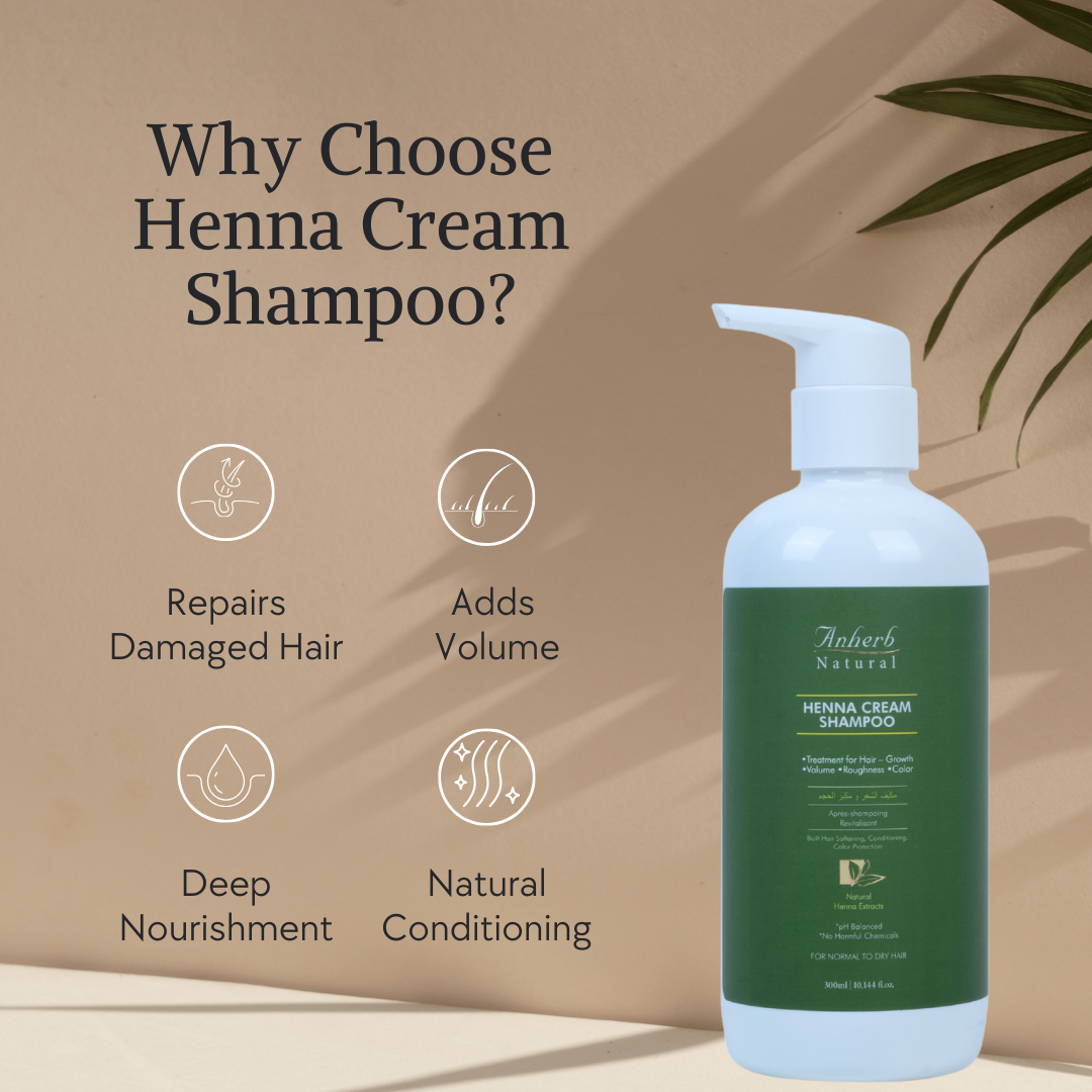 Henna Cream Shampoo - 300ml