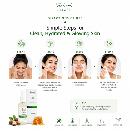Anherb Hydro Nectar Facial Cleanser