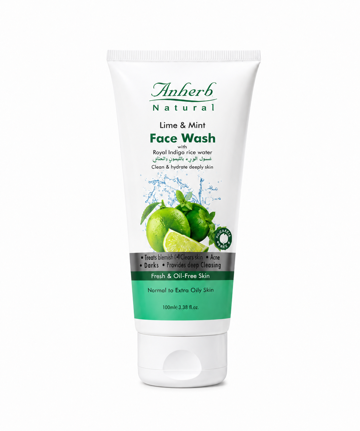 Face Wash - Lime &amp; Mint - 100ml