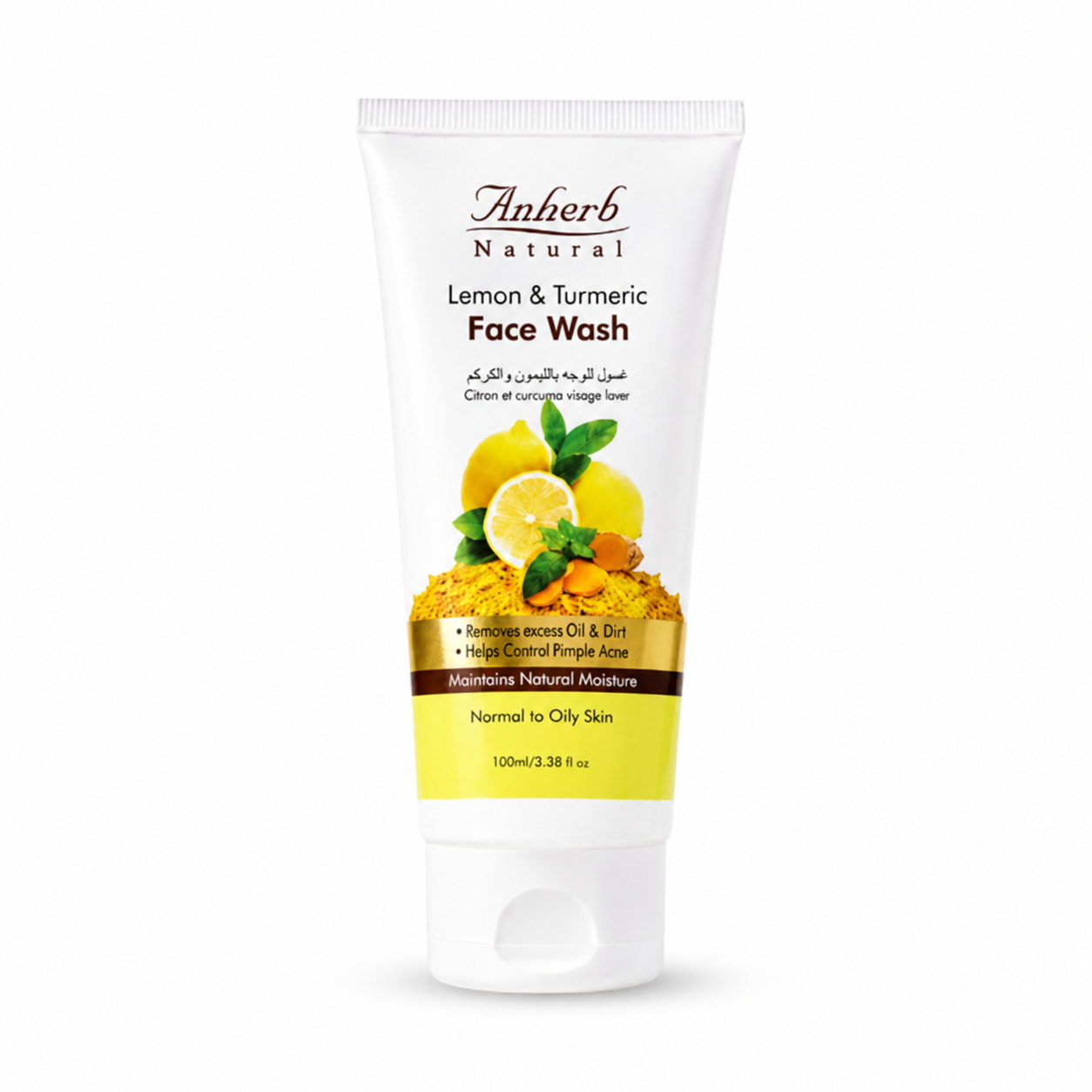 Face Wash - Lemon &amp; Turmeric - 100ml