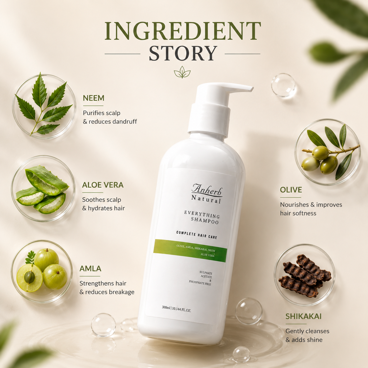 Anherb Everything Shampoo | 300ml