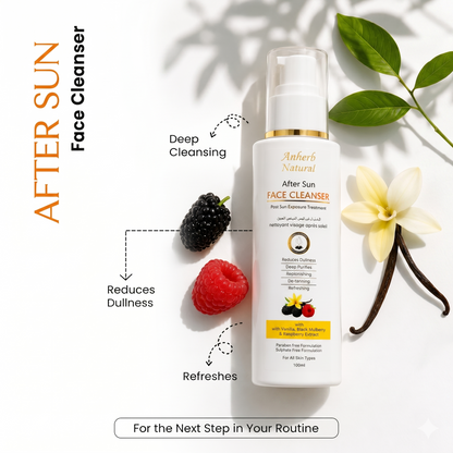 Anherb After Sun Face Cleanser