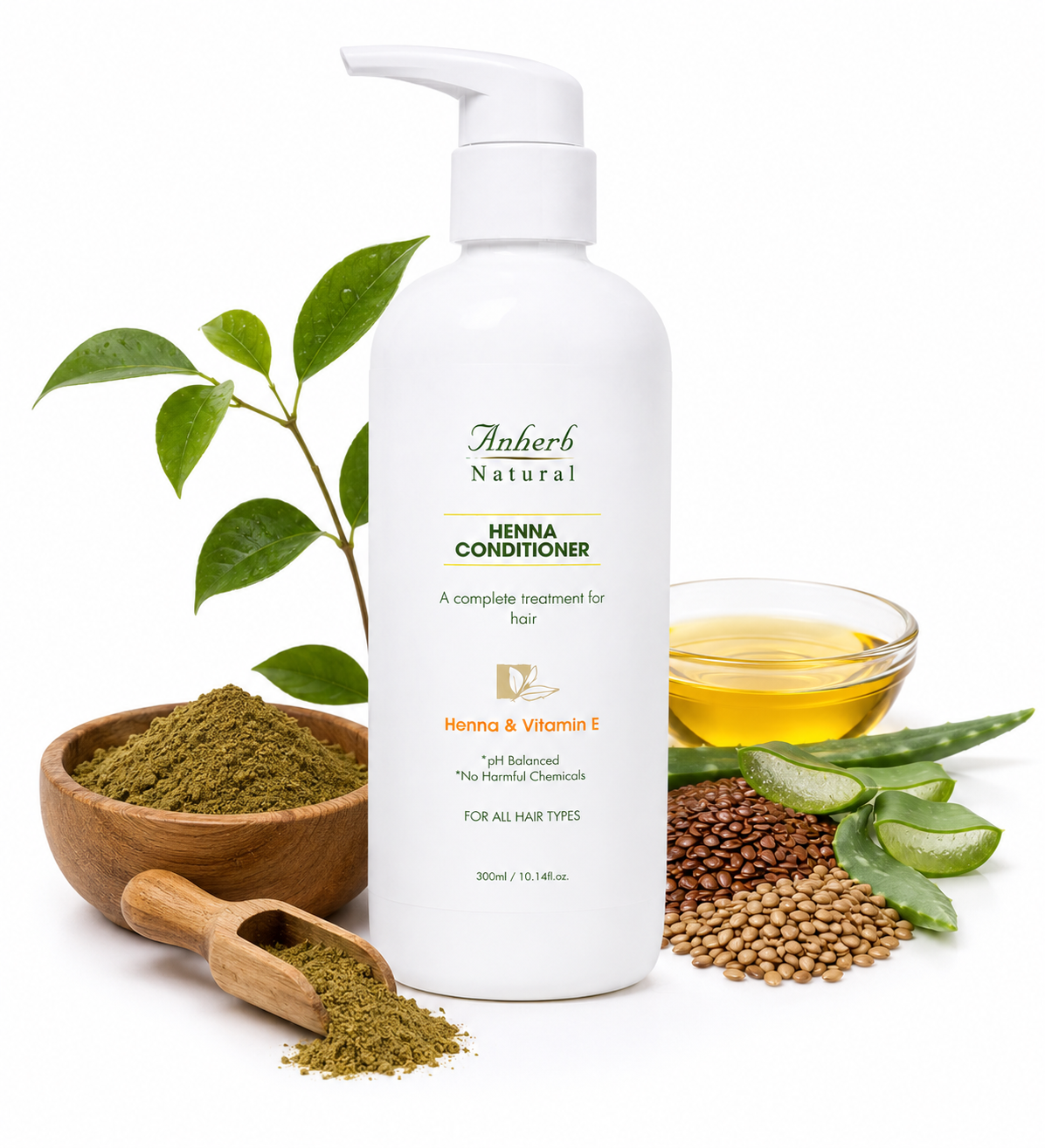 Anherb Henna Cream Conditioner | 300ml