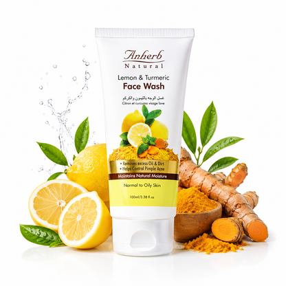 Face Wash - Lemon &amp; Turmeric - 100ml