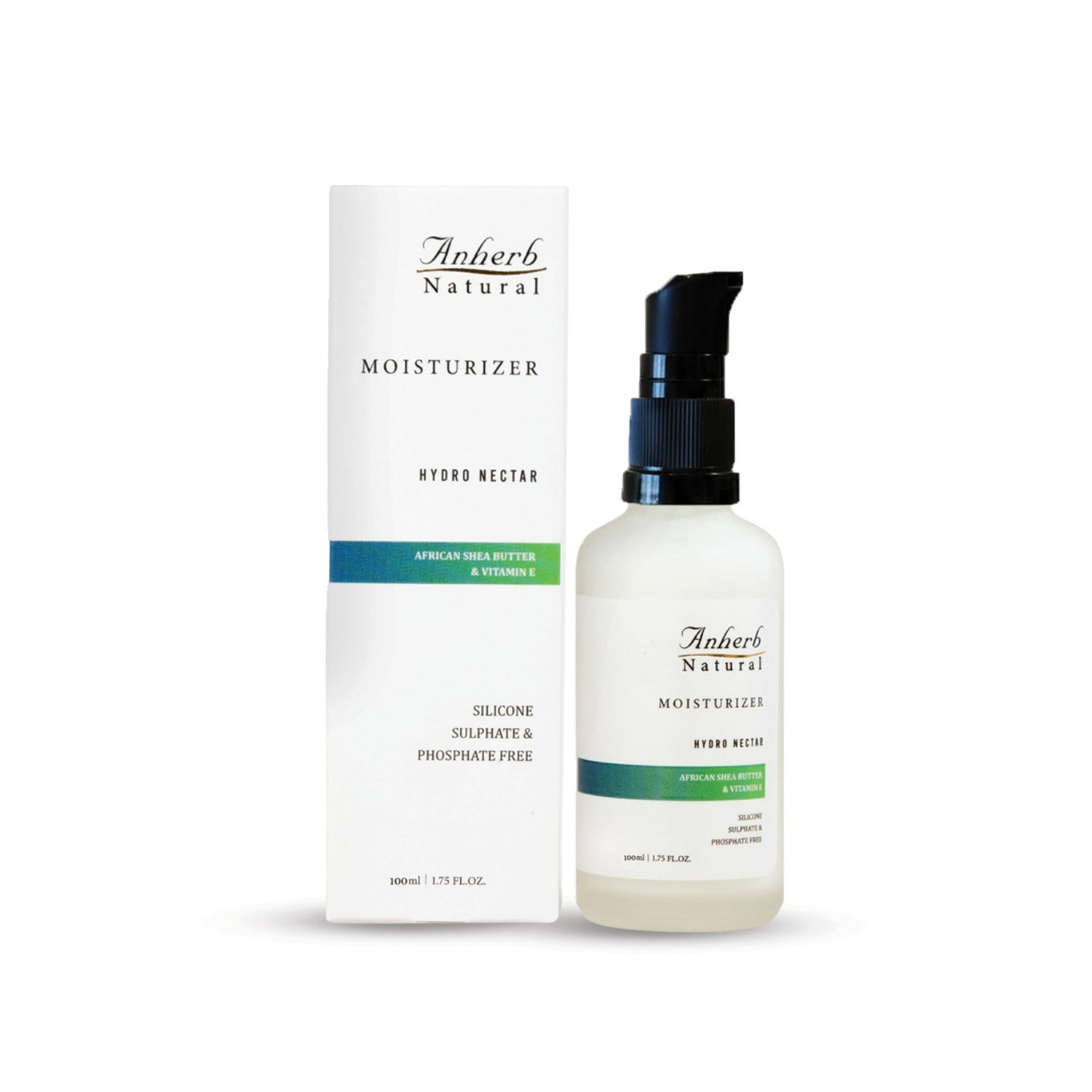 Anherb Natural Hydro Nectar Moisturizer - 100 ml, Honey | Vitamin E Infused Skincare with Shea Butter