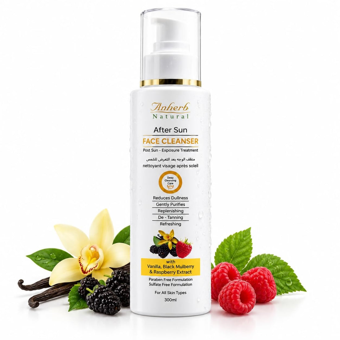 Anherb After Sun Face Cleanser