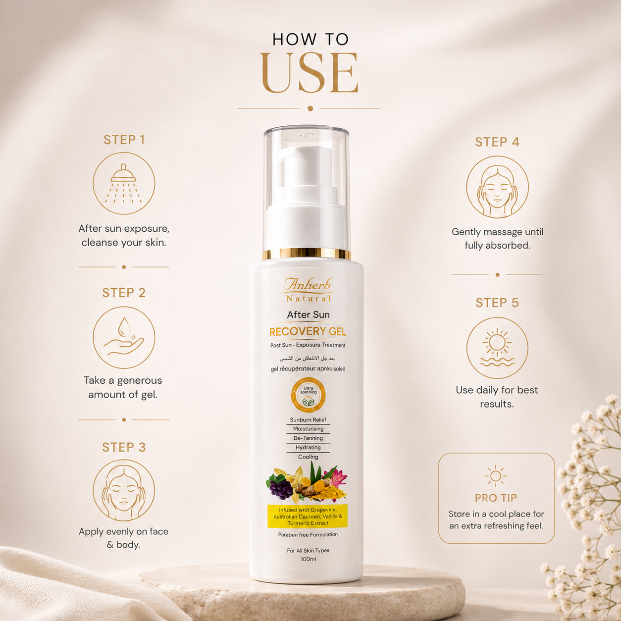 Anherb After Sun Recovery Gel
