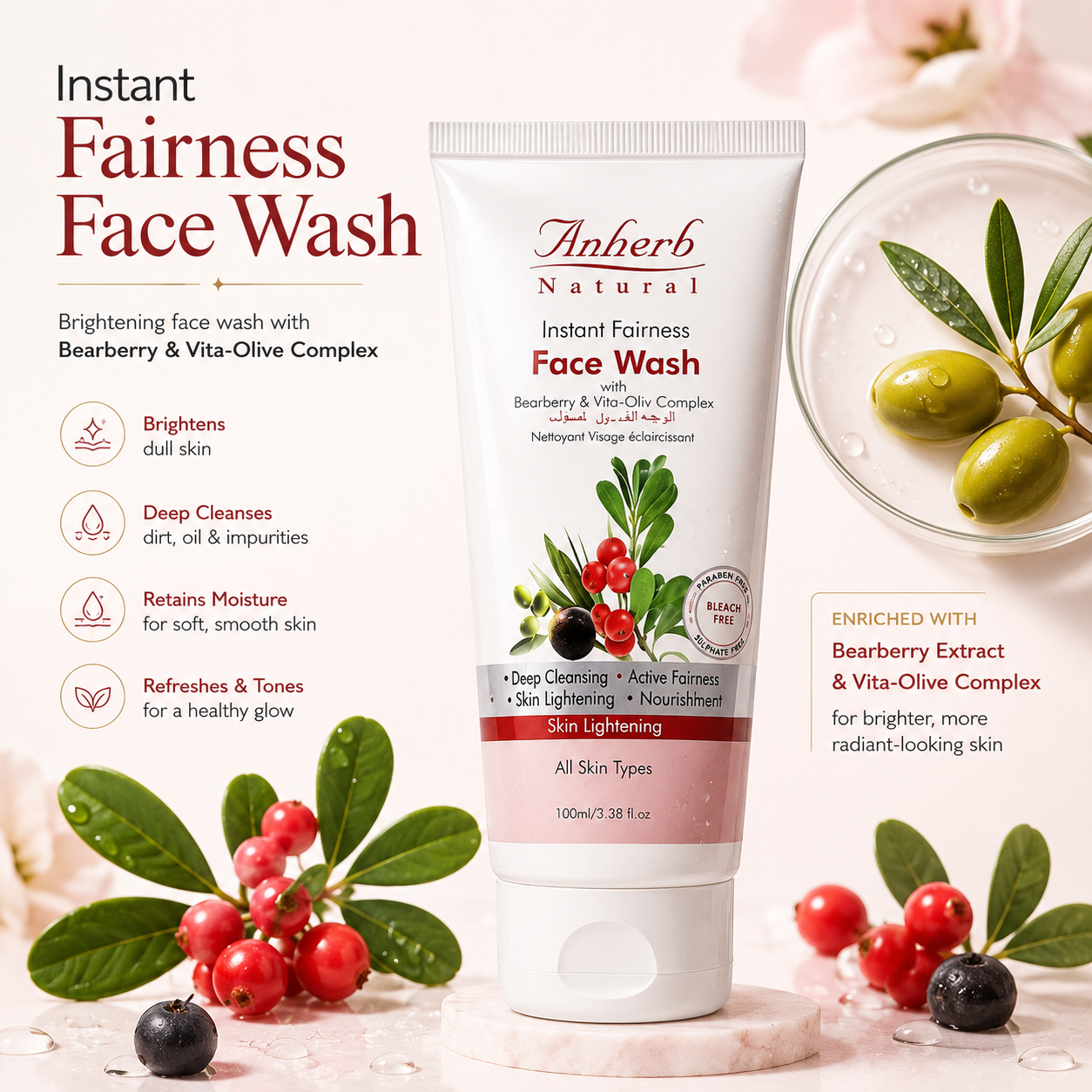 Face Wash - Instant Fairness - 100ml
