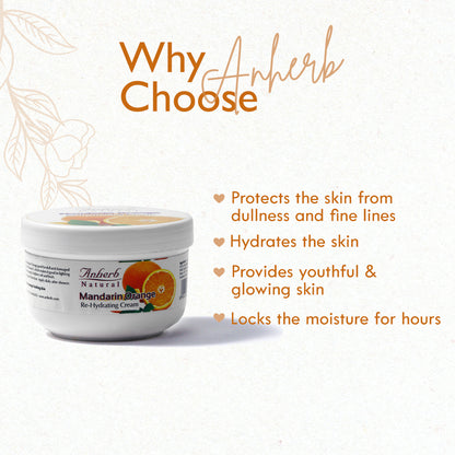 Mandarin Orange Re-Hydrating Cream - 250gm