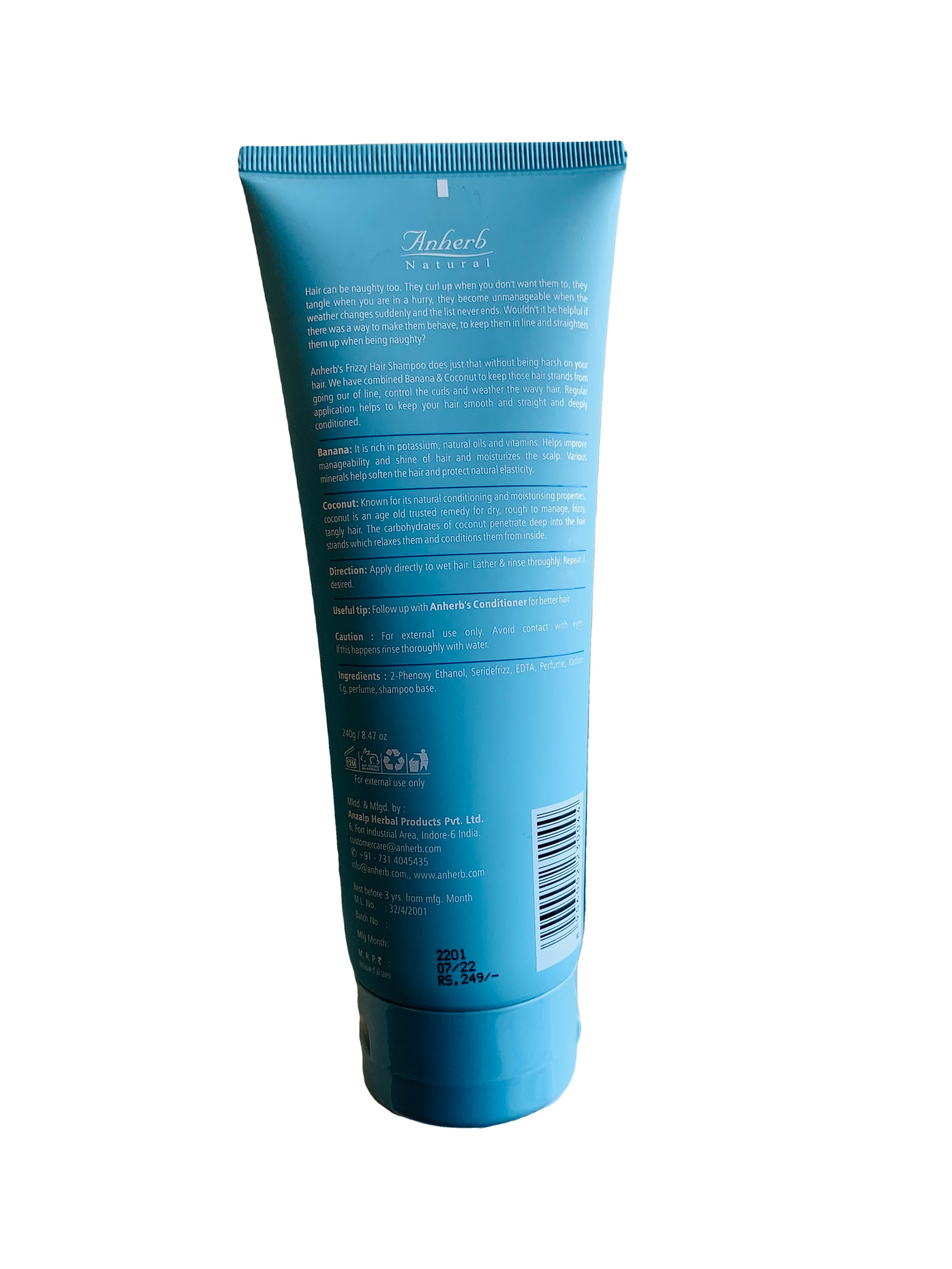 Frizzy Hair Shampoo - 240ml